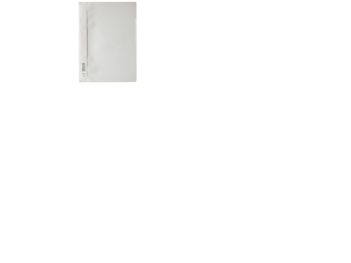 Durable Clear View Folder - Economy, Hvid, A4