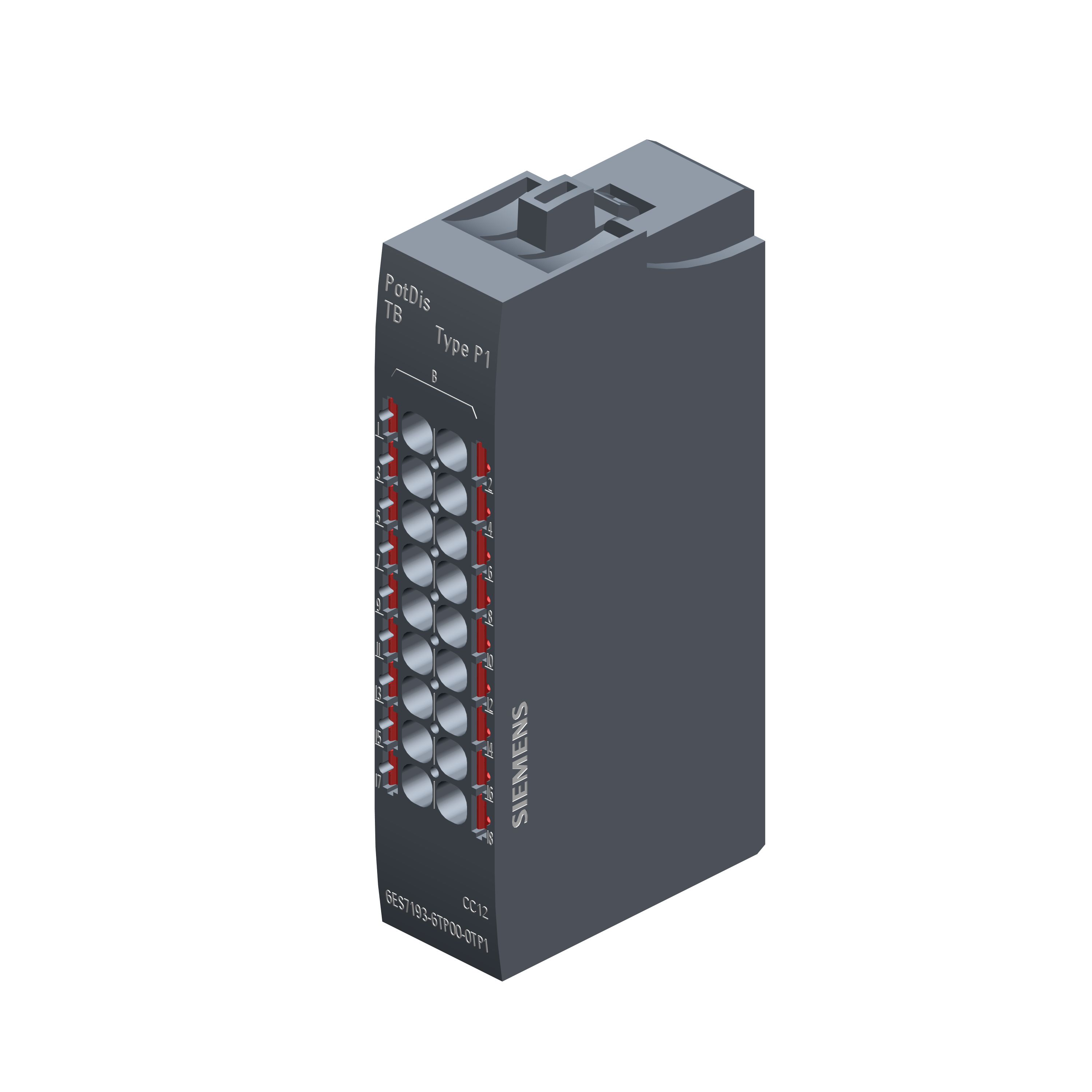 Siemens 6ES7193-6TP00-0TP1, 74 mm, 29 g, 84 mm, 50 mm, 22 mm