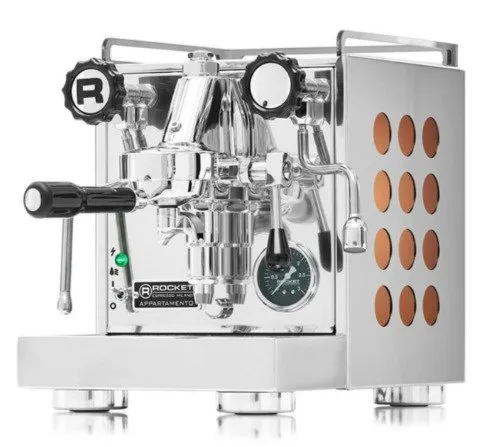 Rocket Espresso Apartment koppar/silver