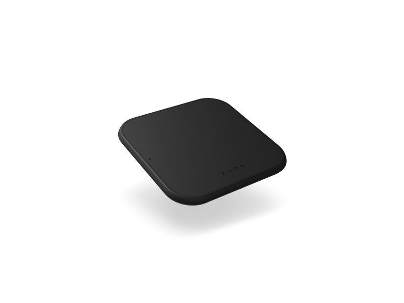 ZENS ZESC12BPD/00, Indendørs, Vekselstrøm, USB, Trådløs opladning, 1,5 m, Sort