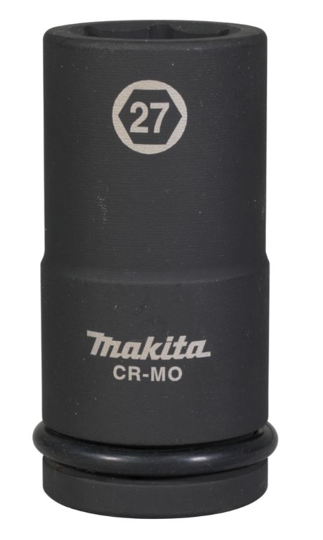 Makita E-22361, Krafttop, Sort, 1 Hoved(Er), 3/8", Metric, 27 Mm