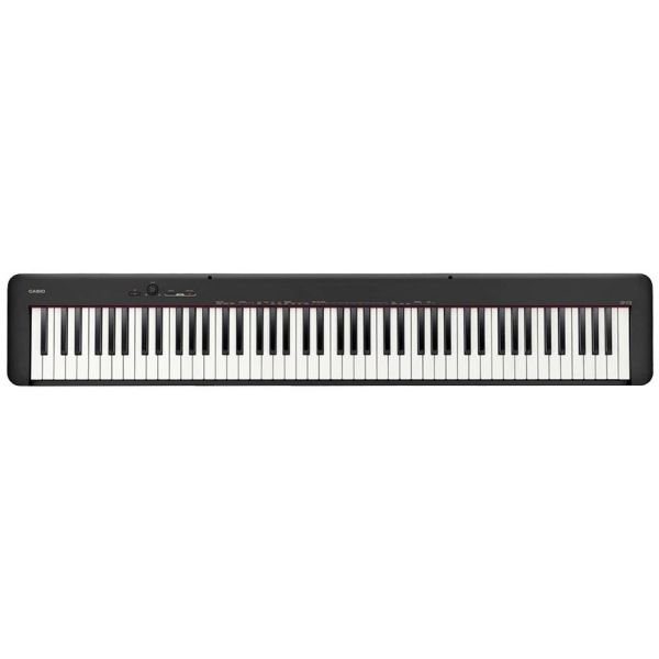 Casio CDP-S110BK, Vekselstrøm, Batteri, 8 W, AA, 1322 mm, 232 mm, 99 mm