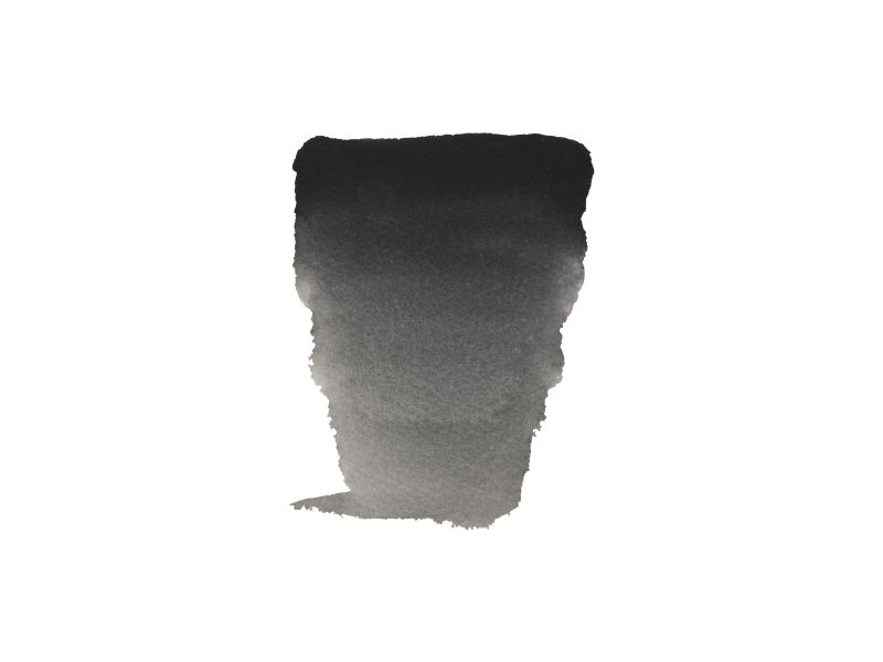 Rembrandt Vandfarve-Rør Lamp Black 702