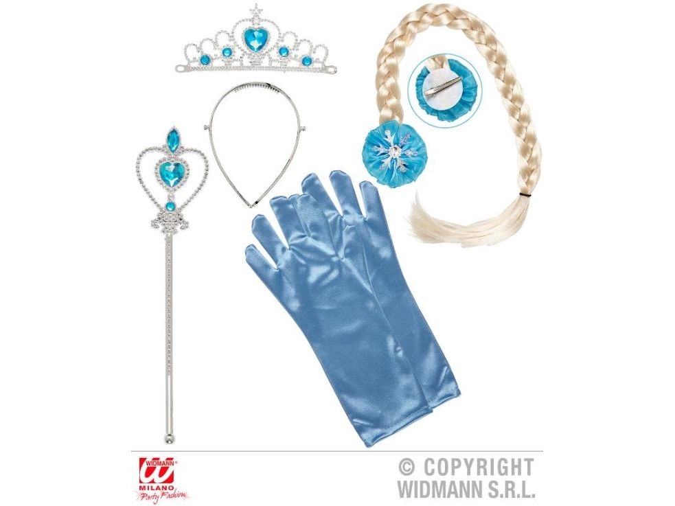 Blaues Prinzessinnen-Set