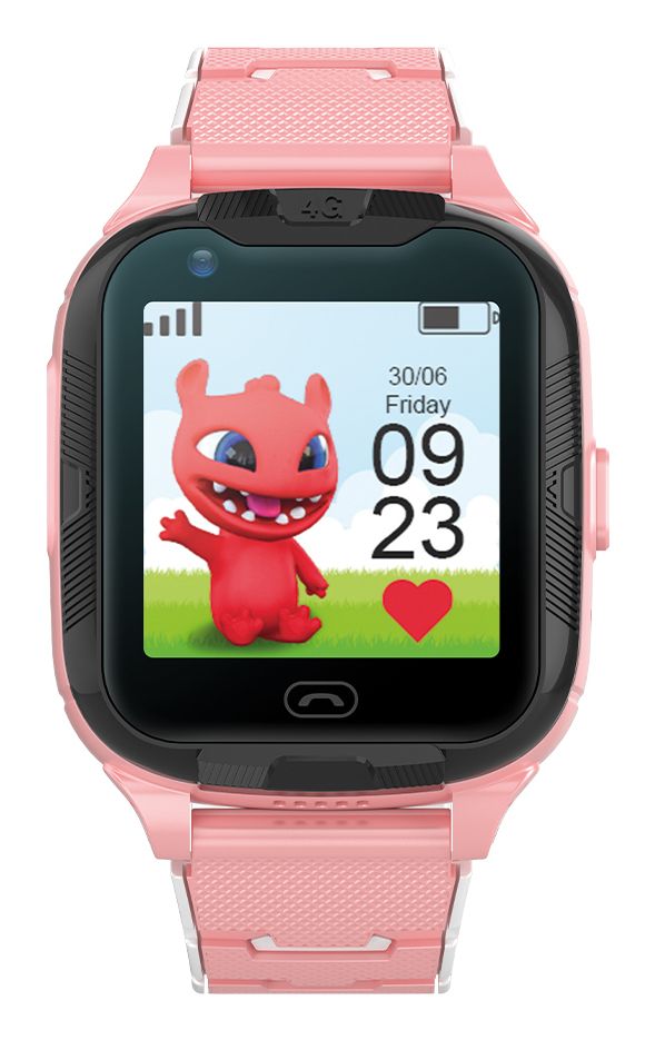 MaXlife MXKW-350, Smart klocka f&ouml;r barn, Rosa