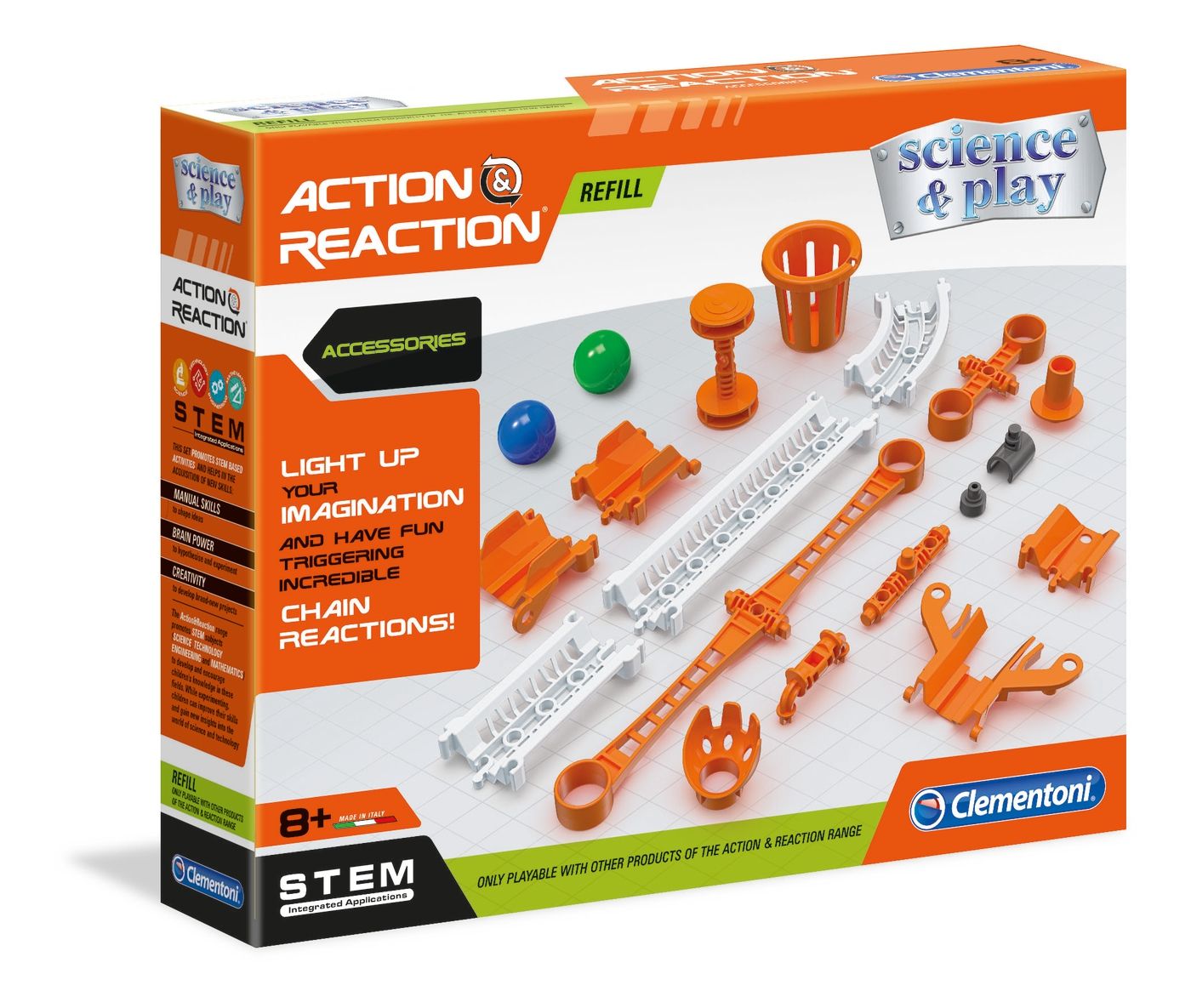 Clementoni 19118, 8 År, Blå, Grøn, Orange, Hvid