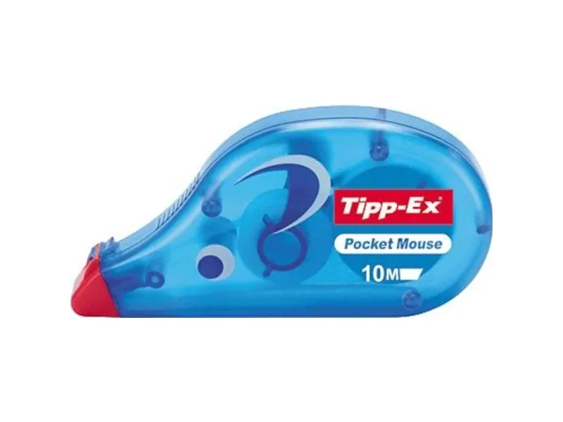 Rettetape Tipp-Ex Pocket Mouse, 4,2 mm x 10 m | Skrivredskap - Korrigeringsprodukter - Korrigeringsroller | GameStuff