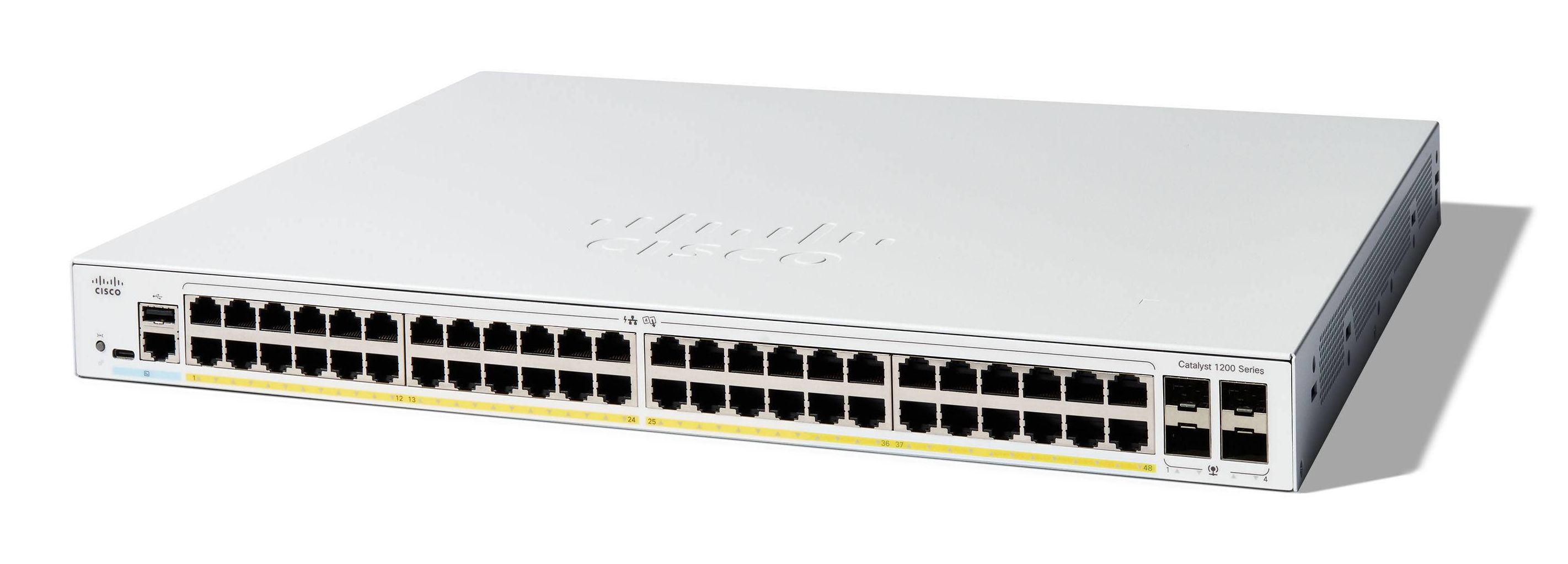 Cisco Catalyst C1200-48P-4G-Rf Managed-Switch Gigabit Ethernet Poe