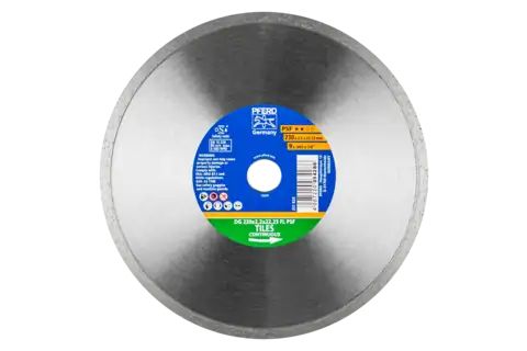 Pferd Diamond Cut-Off Wheels For The Construction Industry, Type With Continuous Rim Psf, Stahl