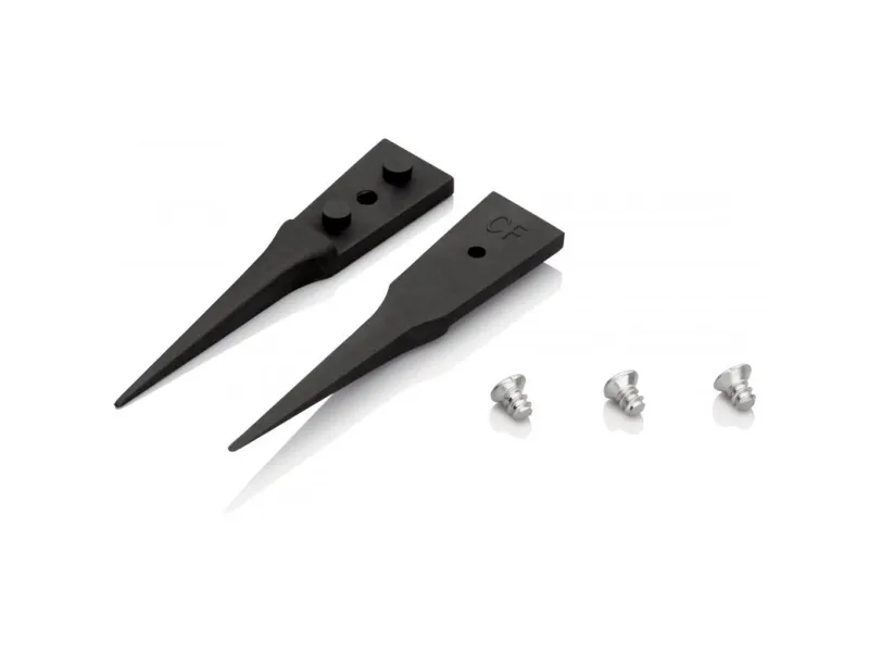 Knipex 92 89 02, Sort, Tilspidset, Lige, 1 g, 8 mm, 40 mm