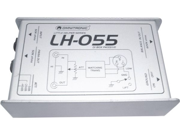 OMNITRONIC LH-055 PRO DI box passive