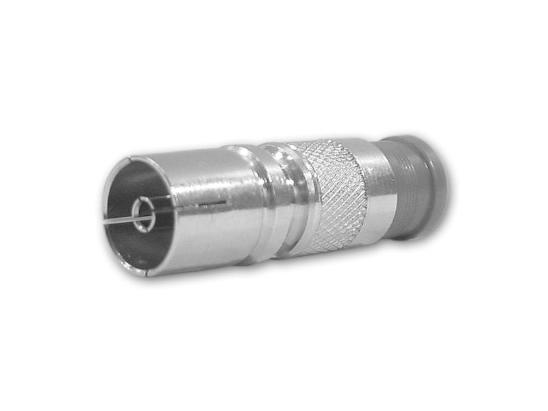 Televes Ipk2000, Bnc, Bnc, Buchse, 75 Ohm, Silber