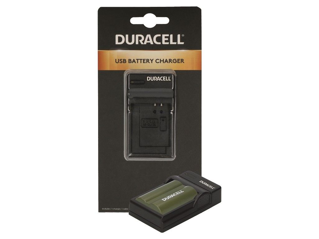 Duracell DRC5902, USB, Indoor Batterieladegerät, Canon-BP511, Schwarz, 5 V, 5 V