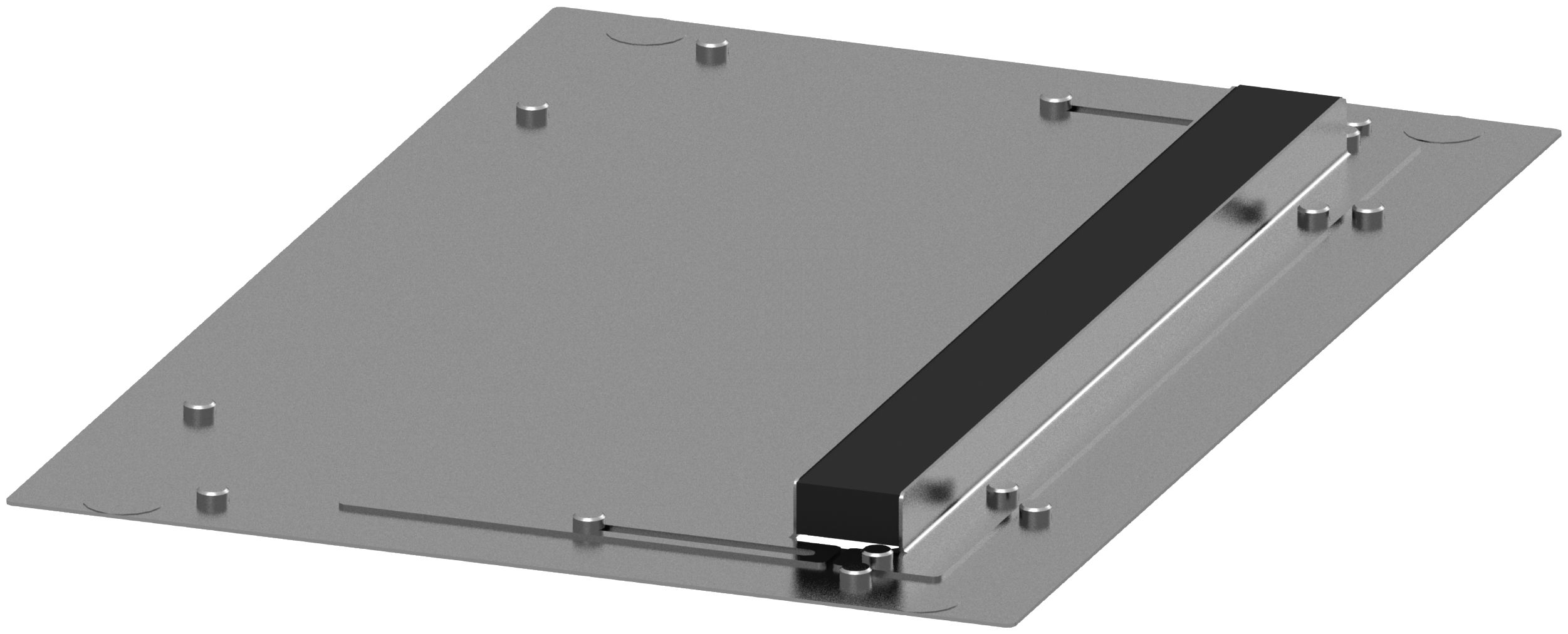 Siemens 8Pq2304-6Ba03 Loftplade (L X B) 600 Mm X 400 Mm Stål 1 Stk