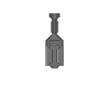 Te Connectivity 160773-3, Ledningsadskiller, Tin, Lige, Sort, 1,65 Mm², 0,51 Mm²