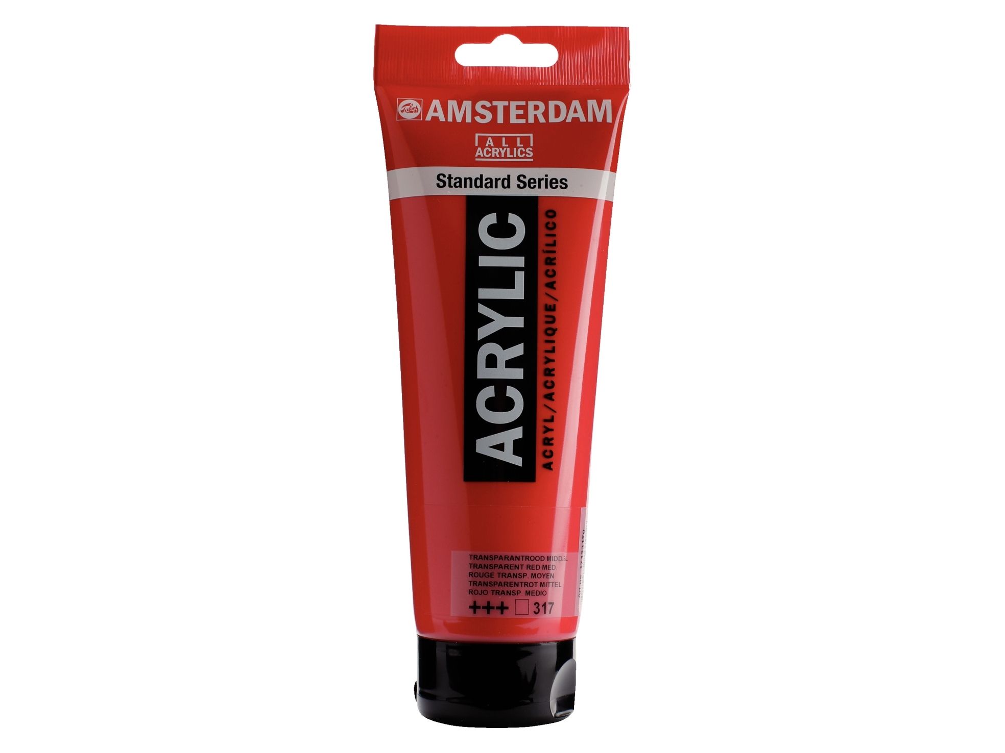 Amsterdam Standard Series Acrylic Tube Transparent Red Medium 317
