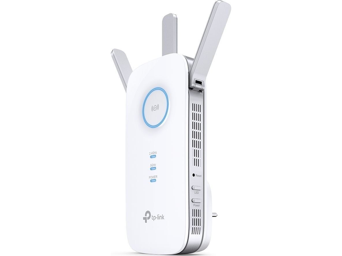 Tp-Link Re450, Netzwerk-Repeater, 1300 Mbit/S, 10,100,1000 Mbit/S, Windows 10, Windows 2000, Windows 7, Windows 8, Windows 8.1, Windows 98Se, Windows