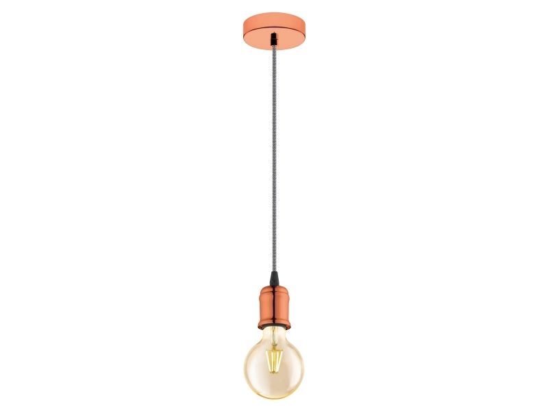 Eglo Yorth Pendel E27 2M Tern/Helles Kupfer