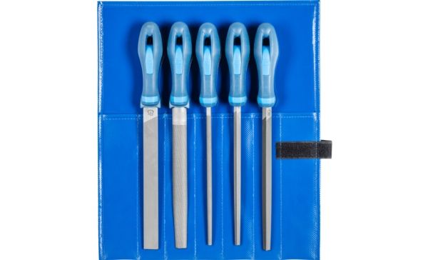 Pferd 11800532, Filsæt, Flad Fil, Halv-Rund Fil, Rund Fil, Firkantet Fil, Trekantet Fil, Aluminium, Messing, Støbejern, Støbestål, Kobber, Stål, Zink