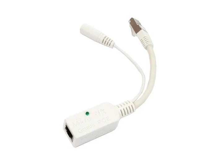 Mikrotik RBGPOE - Netværksadapter - Strøminjektor - Hvid