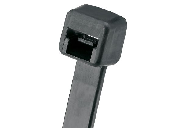 Panduit PLT6LH-C0, Parallel kabelindføring, Nylon, Sort, 556 mm, 7,6 mm, 1,9 mm