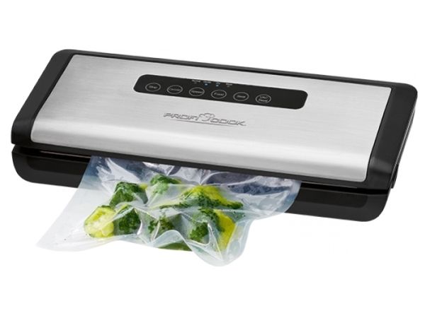 Proficook Pc-Vk 1146 - Vakuumforsegler - 120 W - Sort/Rustfrit Stål