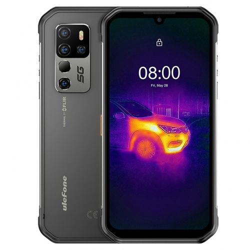 Ulefone Armor 11T 5G, 15,5 cm (6.1), 8 GB, 256 GB, 48 MP, Android 11, Sort