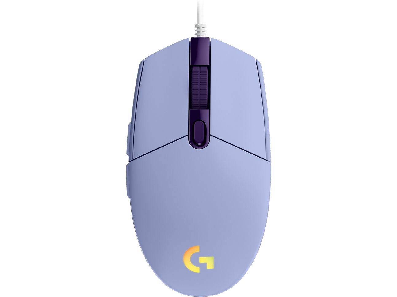 Logitech Gaming Mouse G102 Lightsync - Maus - Rechtshänder - Optisch - 6 Tasten - Kabelgebunden - Usb - Blau