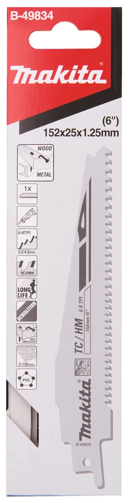 Makita B-49834, Tungsten carbide (TC), 13 cm, 1 stk