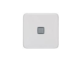 Legrand Wippe Mit Eingesetztem Transparentem Fenster, Weiß, Thermoplast, Schraubenlos, Bticino, Glänzend, Ip31, Ik04