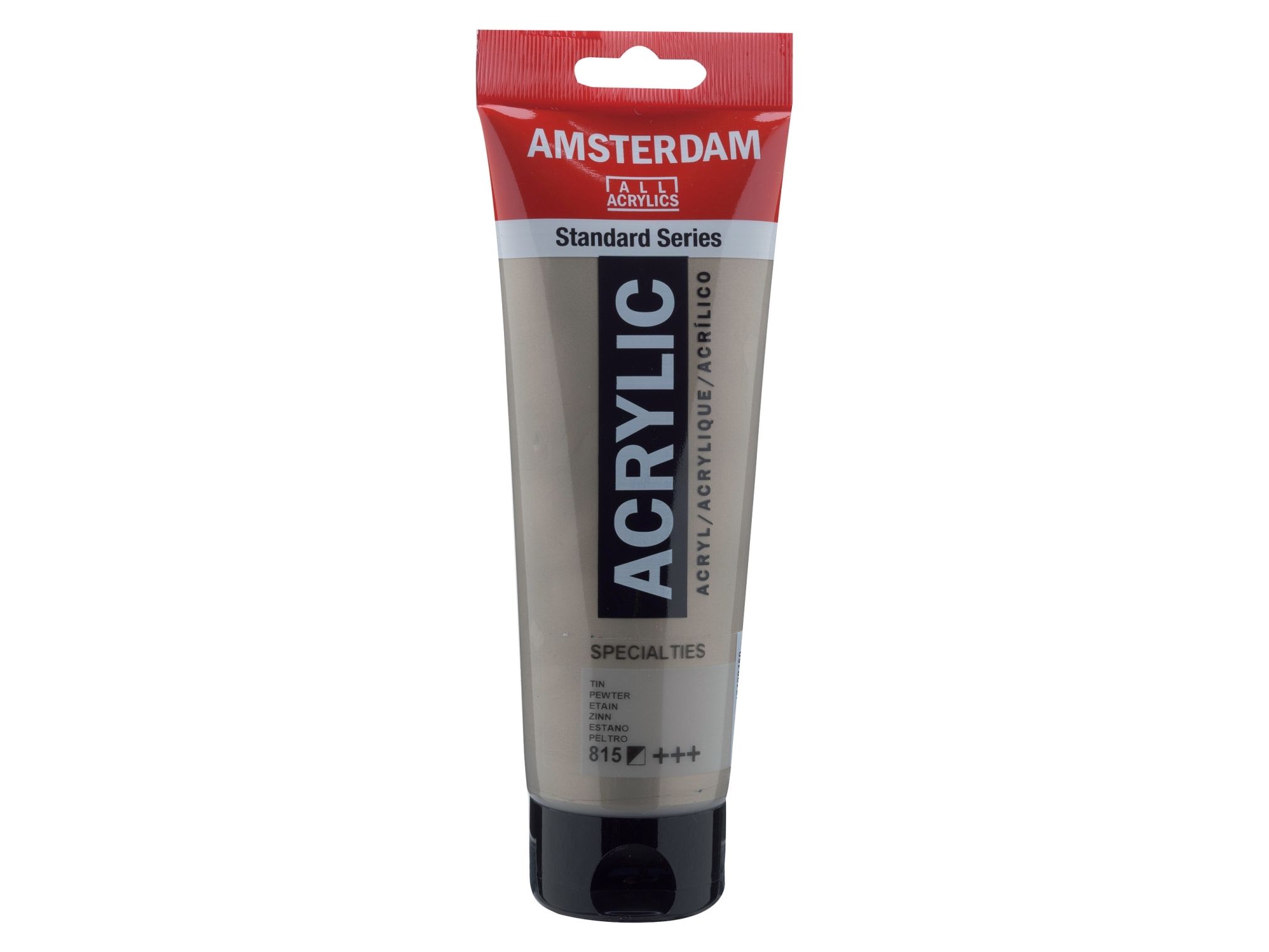 Amsterdam Standard Series akrylrör Pewter 815 | Skola & Hobby - Konstmaterial - Akryl & Akvareller | GameStuff