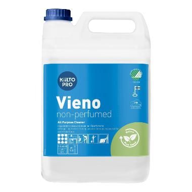Universalrengøring Kiilto Vieno 5 Ltr. Svanemærket Allergimærket Uden Parfume - (3 Dunke X 5 Liter)