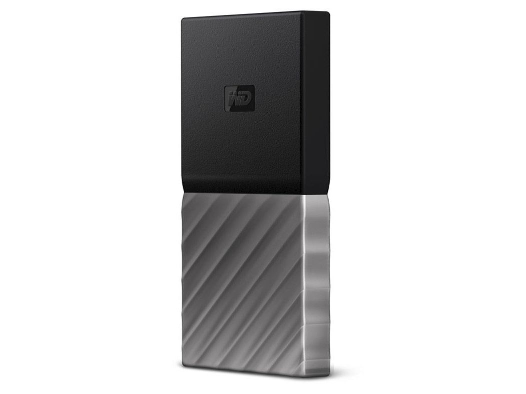Wd My Passport Ssd Wdbkvx0020psl - Ssd - Krypteret - 2 Tb - Ekstern (Bærbar) - Usb 3.1 Gen 2 (Usb-C Stikforbindelse) - 256-Bit Aes - Sort Top Med Pis