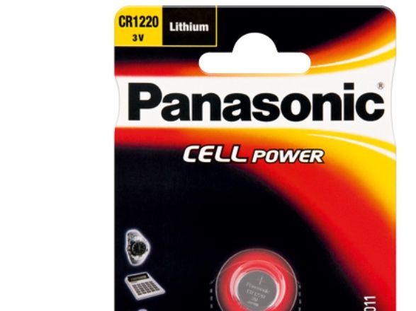 Varta Cr1220 P 1-Bl Panasonic, Einwegbatterie, Cr1220, Lithium, 3 V, 1 Stück(E), 35 Mah