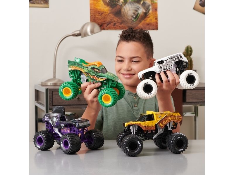 Spin Master Monster Jam Mnj Vhc 1-24 Die-Cast-Modell Megalodon M18 Gml