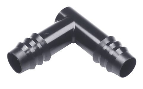 Gardena 5392-20, Fælles stik, Drypvandingssystem, Sort, Hanstik, 90°, 1 stk