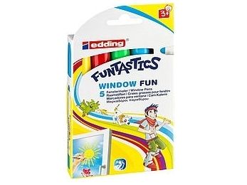 Edding Funtastic Window Fun - 5 Fensterstifte