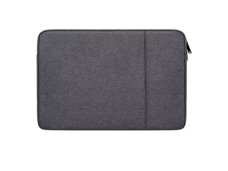 Neopren sleeve med lynlås - sort - 13,3 (340 x 255 mm)