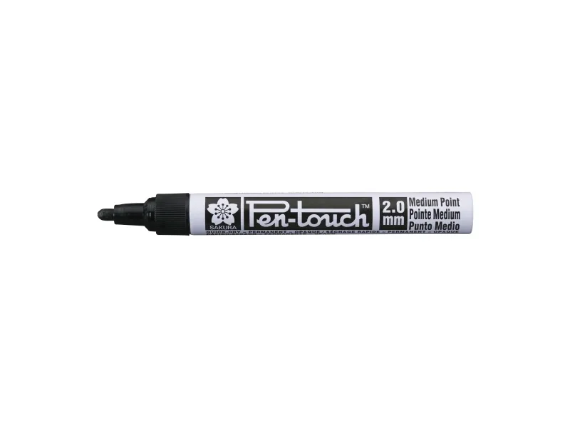 BRUYNZEEL SAKURA Sakura Pen-touch Medium Black | Skola & Hobby - Konstmaterial - Markörer | GameStuff