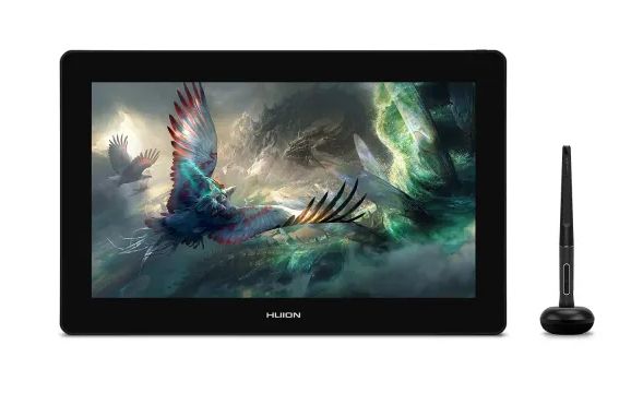 Huion Kamvas Pro 16 Plus (4K) [156" 5.080lpi USB-C mit DP] dark grey - Image 4