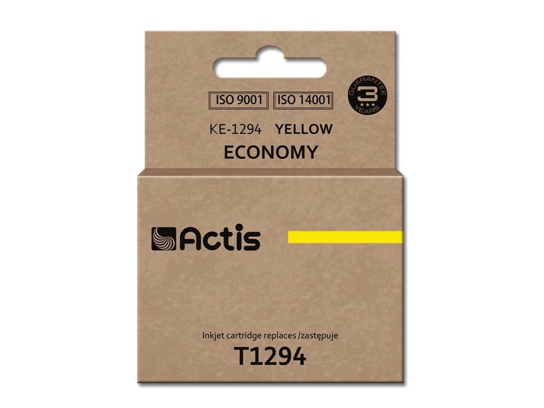 Actis Ke-1294 Tinte (Ersatz Epson T1294 Standard 15 Ml Gelb)