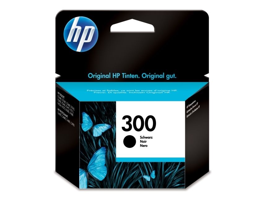 Hp 300 Schwarz Original Druckerpatrone, Standardertrag, Schwarz, Tinte Auf Pigmentbasis, 1 Stück(E), 200 Seiten