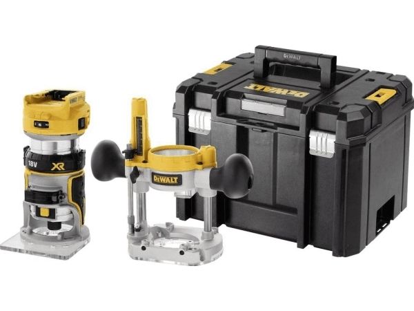 DeWALT DCW604NT-XJ Fr&auml;s med TSTAK - 8 mm - 18 V - SOLO