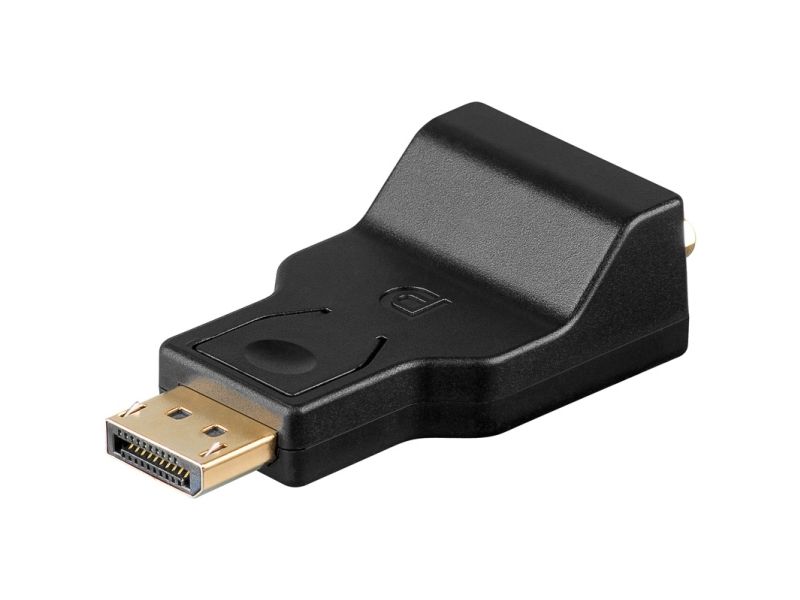 Goobay 63489, Displayport, Vga, Schwarz