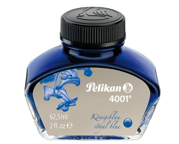 Pelikan 4001, Blå, 62,5 ml, 1 stk, Blå, Tyskland