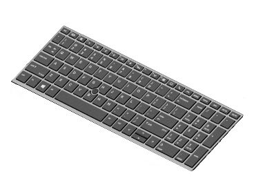 Hp - Notebooks Udskiftningstastatur - Bagbelyst - Finsk