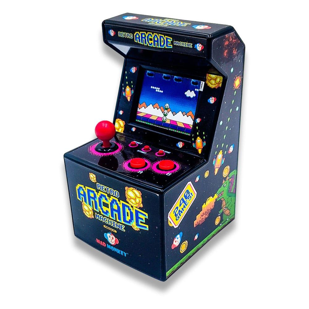 240in1 Retro Mini Arcade Machine 15 cm - Thumbs Up Mad Monkey