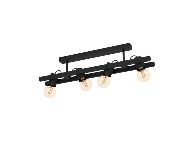 Eglo Plimsoll Loft 4Xe27 L770 Sort