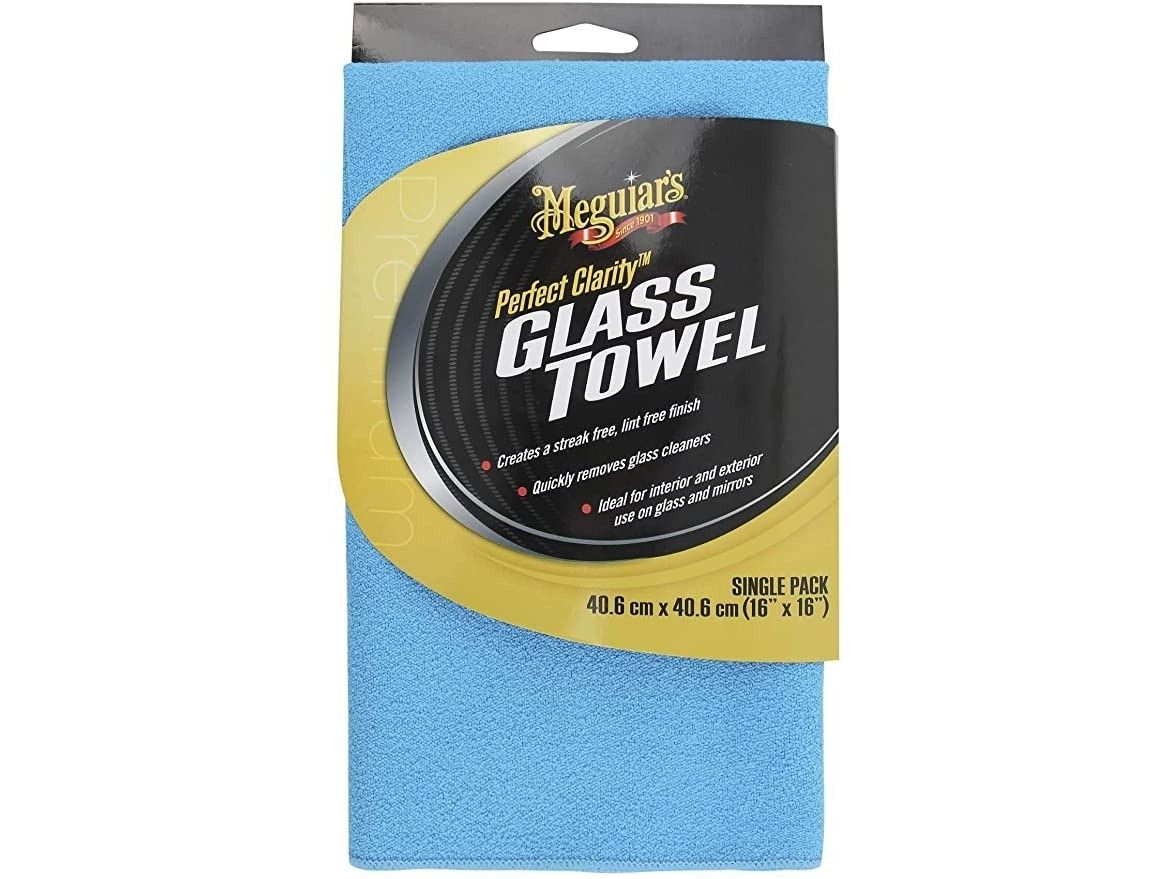 Meguiars mikrofiberglasduk | Bilvård & Biltillbehör - Exteriör Bilvård - Glasrengöring | GameStuff