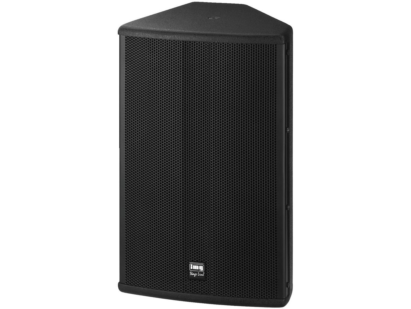 Monacor PAB-308/SW, 2-vejs, Kan monteres i loftet, Gulv, Kan monteres på væggen, Sort, MDF, Metal, 125 W, 250 W